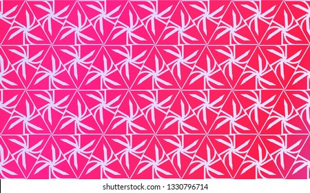 Vector Geometric Pattern with gradient backgroun. Triangles Curved Line. For Wallpaper, Presentation Background, Interior Design, Fashion Print.