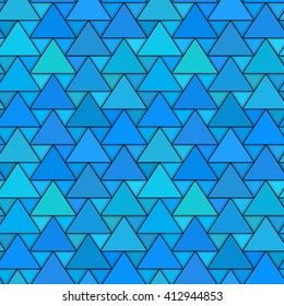 Vector geometric pattern. Modern stylish texture. Repeating geometric background