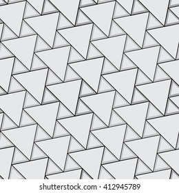 Vector geometric pattern. Modern stylish texture. Repeating geometric background