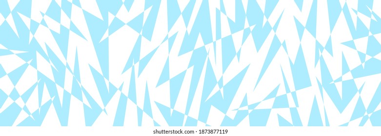 Vector geometric pattern. Op art abstract background. Long horizontal banner.