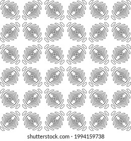 

Vector geometric pattern. Repeating elements stylish background abstract ornament for wallpapers and backgrounds. pattern with Black and white color. 