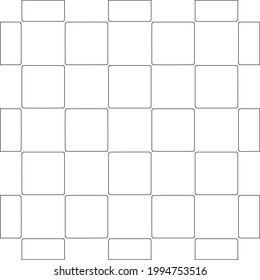 
Vector geometric pattern. Repeating elements stylish background abstract ornament for wallpapers and backgrounds. Black and white colors.