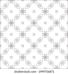 Vector geometric pattern. Repeating elements stylish background abstract ornament for wallpapers and 

backgrounds. Black and white colors 