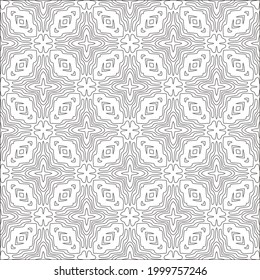 
Vector geometric pattern. Repeating elements stylish background abstract ornament for wallpapers and backgrounds. Black and white colors 