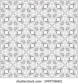
Vector geometric pattern. Repeating elements stylish background abstract ornament for wallpapers and backgrounds. Black and white colors 