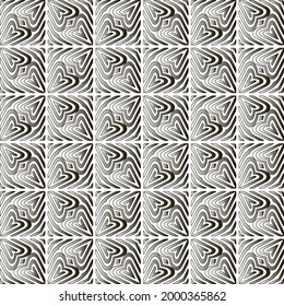 Vector geometric pattern. Repeating elements stylish background abstract ornament for wallpapers and 

backgrounds. Black and white colors 