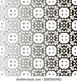 Vector geometric pattern. Repeating elements stylish background abstract ornament for wallpapers and 

backgrounds. Black and white colors 