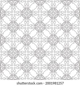 Vector geometric pattern. Repeating elements stylish background abstract ornament for wallpapers and 

backgrounds. Black and white colors 