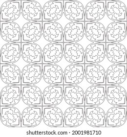 Vector geometric pattern. Repeating elements stylish background abstract ornament for wallpapers and 

backgrounds. Black and white colors 