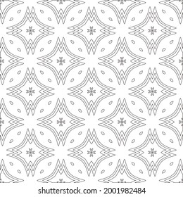 Vector geometric pattern. Repeating elements stylish background abstract ornament for wallpapers and 

backgrounds. Black and white colors 