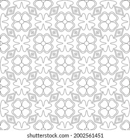 Vector geometric pattern. Repeating elements stylish background abstract ornament for wallpapers and 

backgrounds. Black and white colors 