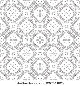 Vector geometric pattern. Repeating elements stylish background abstract ornament for wallpapers and 

backgrounds. Black and white colors 