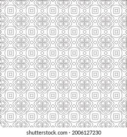 Vector geometric pattern. Repeating elements stylish background abstract ornament for wallpapers and 

backgrounds. Black and white pattern.