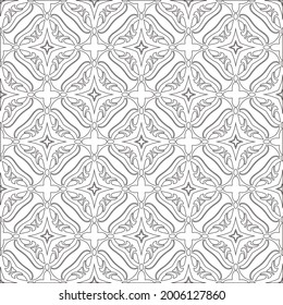 Vector geometric pattern. Repeating elements stylish background abstract ornament for wallpapers and 

backgrounds. Black and white pattern.