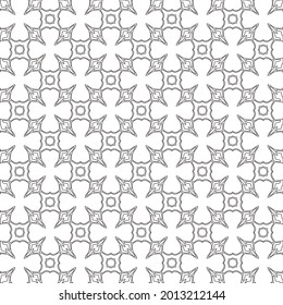 Vector geometric pattern. Repeating elements stylish background abstract ornament for wallpapers and backgrounds. Black and white pattern.