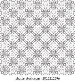 Vector geometric pattern. Repeating elements stylish background abstract ornament for wallpapers and backgrounds. Black and white pattern.