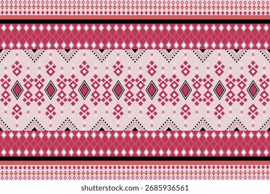 Vector geometric pattern with retro-inspired shapes, trendy color palette, and versatile layout. Great for digital art, poster design, and web backgrounds