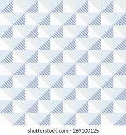 Vector geometric pattern - seamless. Light striped texture