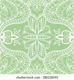 Vector geometric pattern with seamless texture. Tribal ethnic ornament.
