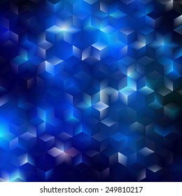 Vector geometric pattern with geometric shapes, rhombus. That square design has the ability to be repeated or tiled without visible seams. EPS10.