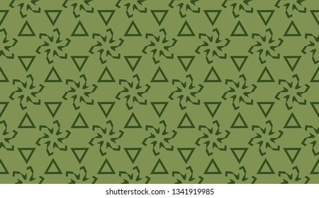 Vector geometric pattern. Triangles curved line. For wallpaper, presentation background, interior design, fashion print