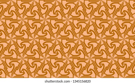 Vector geometric pattern. Triangles curved line. For wallpaper, presentation background, interior design, fashion print