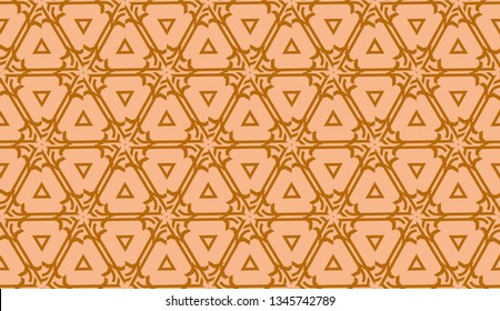 Vector geometric pattern. Triangles curved line. For wallpaper, presentation background, interior design, fashion print