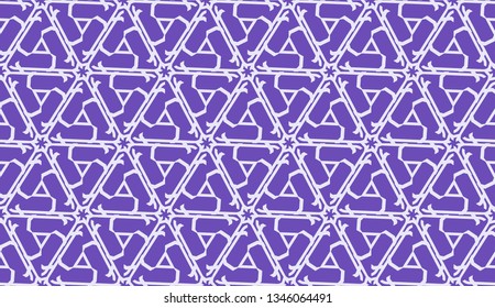 Vector geometric pattern. Triangles curved line. For wallpaper, presentation background, interior design, fashion print