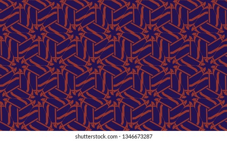 Vector geometric pattern. Triangles curved line. For wallpaper, presentation background, interior design, fashion print