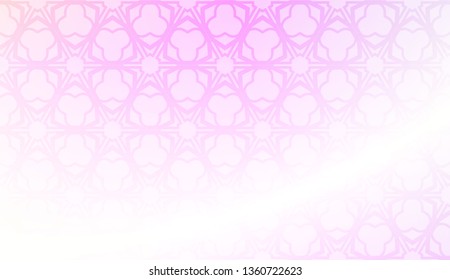 Vector geometric pattern. Triangles curved line. For wallpaper, presentation background, interior design, fashion print. Gradient color.