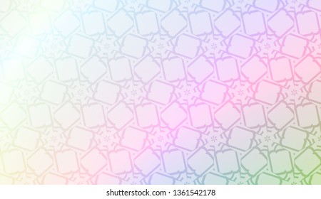 Vector geometric pattern. Triangles curved line. For wallpaper, presentation background, interior design, fashion print. Gradient color.