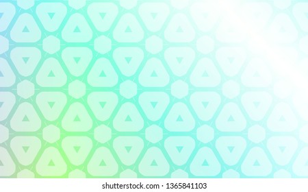 Vector geometric pattern. Triangles curved line. For wallpaper, presentation background, interior design, fashion print. Gradient color.