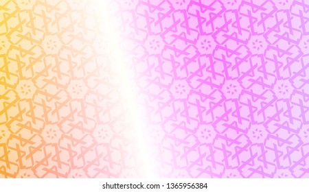 Vector geometric pattern. Triangles curved line. For wallpaper, presentation background, interior design, fashion print. Gradient color.