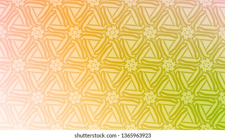 Vector geometric pattern. Triangles curved line. For wallpaper, presentation background, interior design, fashion print. Gradient color.