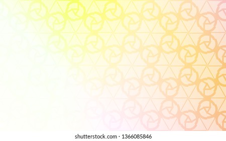 Vector geometric pattern. Triangles curved line. For wallpaper, presentation background, interior design, fashion print. Gradient color.