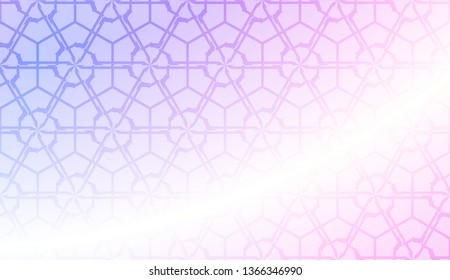 Vector geometric pattern. Triangles curved line. For wallpaper, presentation background, interior design, fashion print. Gradient color.