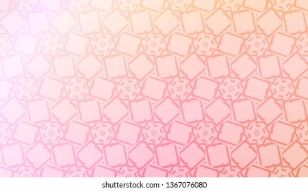 Vector geometric pattern. Triangles curved line. For wallpaper, presentation background, interior design, fashion print. Gradient color.