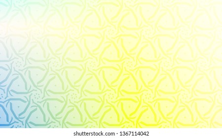 Vector geometric pattern. Triangles curved line. For wallpaper, presentation background, interior design, fashion print. Gradient color.