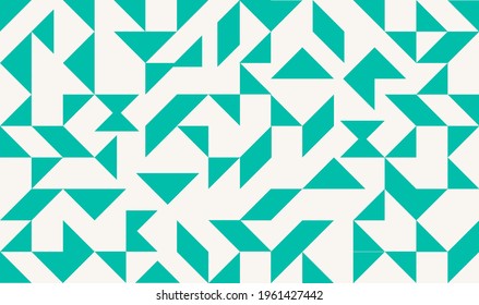 Vector geometric pattern with triangles. Modern stylish abstract background.