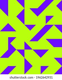Vector geometric pattern with triangles. Modern stylish abstract background.