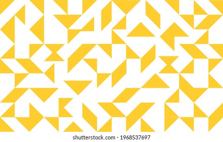 Vector geometric pattern with triangles. Modern stylish abstract background.