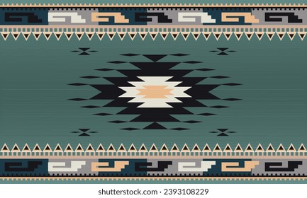 Vector Geometric Patterns in Ethnic Tribal Art, for backgrounds, carpets, wallpapers, wrapping, Batik, fabric and more