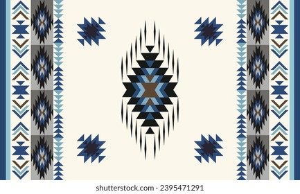 Vector Geometric Patterns in Ethnic Tribal Art, for backgrounds, carpets, wallpapers, wrapping, Batik, fabric and more
