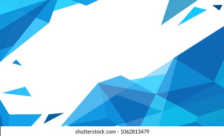 vector geometric polygonal abstract background with triangles. Place for text. Can be used as splash screen for web site or mobile app, brochure / booklet / presentation template. Copy space