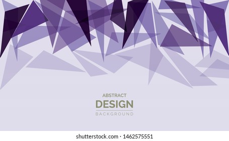 vector geometric polygonal abstract background with triangles