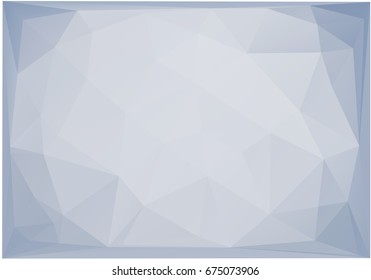 Vector of geometric rumpled triangular low poly style gradient illustration graphic background. 