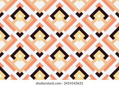 vector geometric seamless. bright colorful backgrounds with modern minimal shape. Cute abstract geometrical texture. Simple pattern design for textile, tile, background