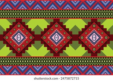 Vector geometric seamless.
Designed for use as a background 
or printed on fabric.
ethnic tribal pattern.aztec. 
ikat.woven fabric.zigzag.tribal.
baroque.