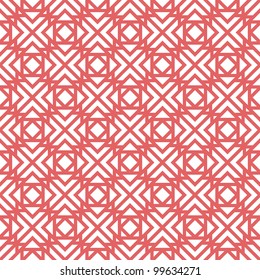 Vector geometric seamless pattern