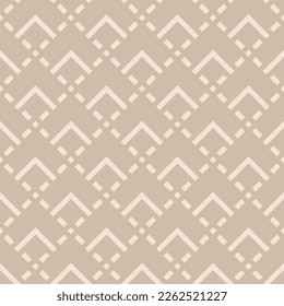 Patrón de marea geométrica vectorial. Resumen de fondo gráfico con cuadrados, líneas, cuadrícula. Sencilla textura de geo pastel. Ornamento de estilo étnico tribal. Repetir el diseño retro vintage para decoración, textil, impresión